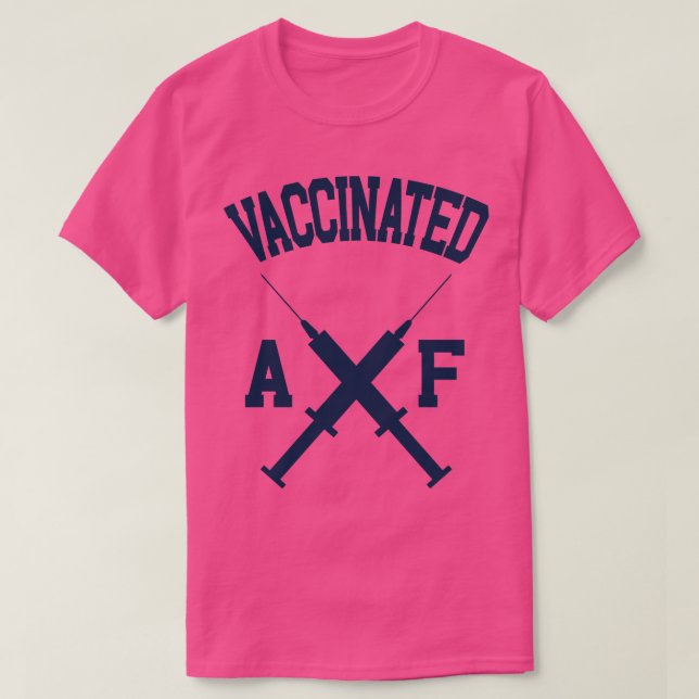 T-shirt Vacciné AF 1 (Design devant)