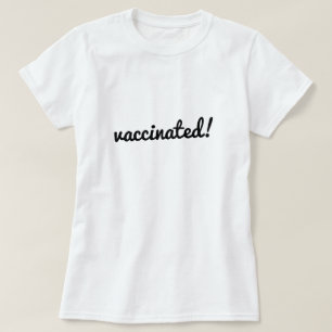 T-shirt Vacciné Covid Coronavirus Vaccin moderne
