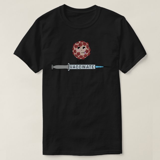 T-shirt Vacciner le VPH (Design devant)