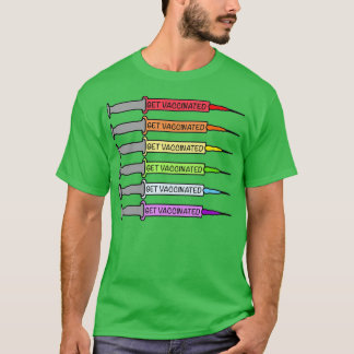 T-shirt Vaccins Arc-en-ciel 3