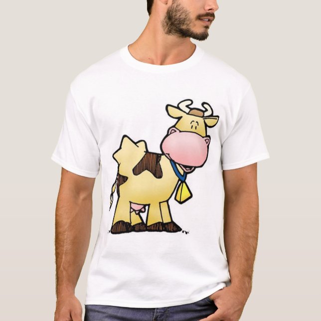 T-SHIRT VACHE (Devant)