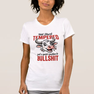 T-shirt Vache à tempérament drôle vintage