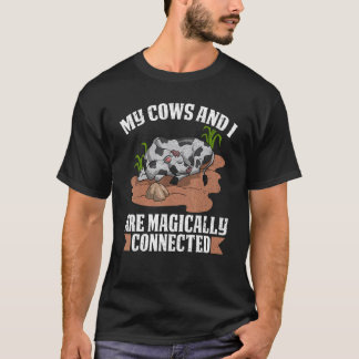 T-shirt Vache Agriculteur Animal de ferme Élevage Vache en