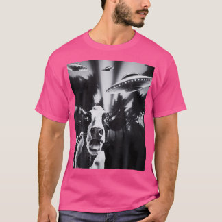 T-shirt Vache Alien Ufo
