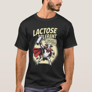 T-shirt Vache Amusants Amateurs de Lait Tolérants au Lacto