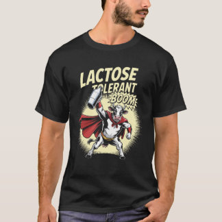 T-shirt Vache Amusants Amateurs de Lait Tolérants au Lacto