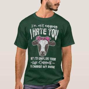 T-shirt Vache Bandana Vache Heifer Farmer Vache Louveur