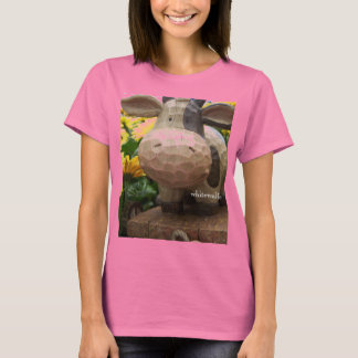 T-shirt vache blanc
