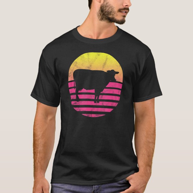 T-shirt Vache Classique (Devant)