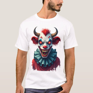 T-shirt Vache Clown de la Terreur