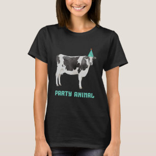 T-shirt Vache d'animal de fête Anniversaire Vaches d'éleva