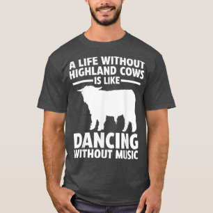 T-shirt Vache de Highland