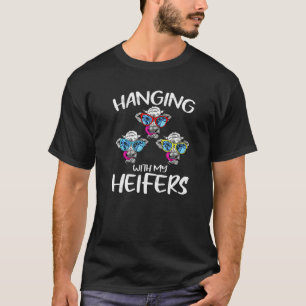 T-shirt Vache de la ferme campagnarde avec mes génisses