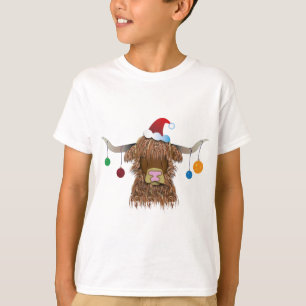 T-shirt Vache de Noël