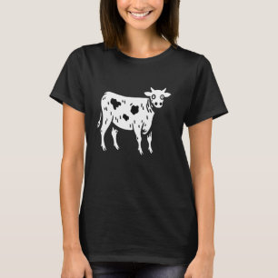 T-shirt Vache drôle Graphique Agriculteur Agriculture Anim