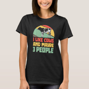T-shirt Vache éleveur Boeuf Agriculture Amusants 3
