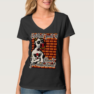T-shirt Vache ferme animal veau Highland vache bétail mott