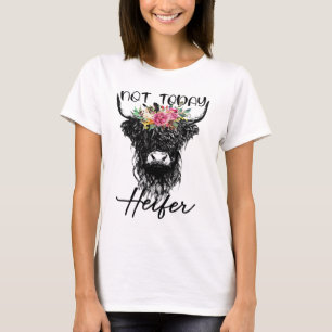 T-shirt Vache Hauteuse Pas Aujourd'Hui Amateurs De Vache H