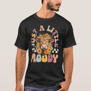 T-shirt Vache Highland Juste Un Petit Moody Jote Vache Agr