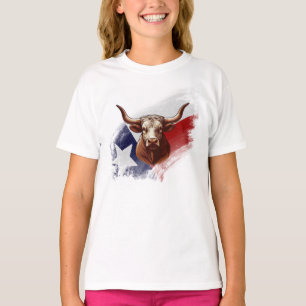 T-shirt Vache longhorne du Texas