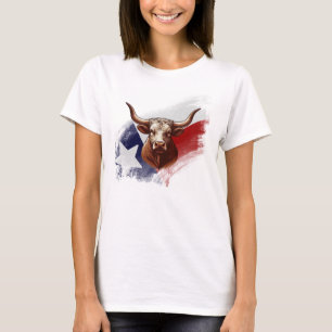 T-shirt Vache longhorne du Texas