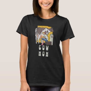 T-shirt Vache Maman Agriculteur Vaches Highland Écossaises
