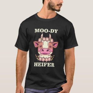 T-shirt Vache Meuglement Fermier Bétail Meuglement juvénil