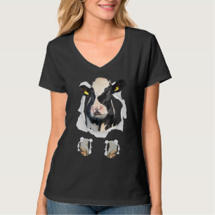 T-shirt Vache Monde Animal de ferme Hommes femmes