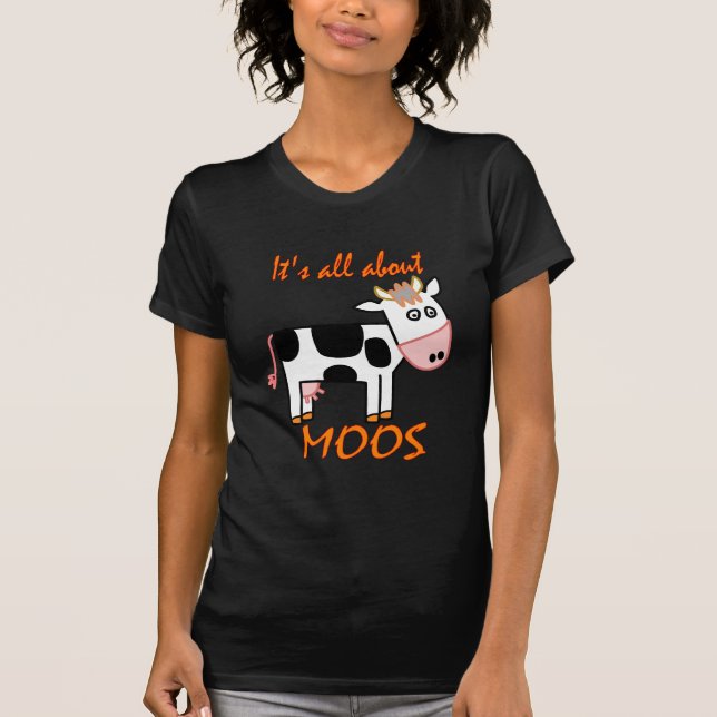 T-shirt Vache Moos (Devant)