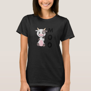 T-shirt Vache Pays Vie Fermier Animal Moo Bébé Vache