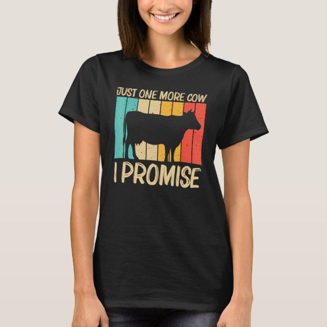 T-shirt Vache Pour Hommes Femmes Agricole Animaux Vache Pr (Devant)