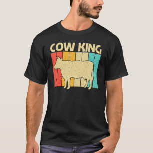 T-shirt Vache pour hommes garçons vacherie agricole élevag