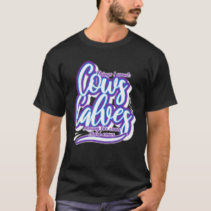 T-shirt Vache Que Je Veux De L'Argent Pour Vaches