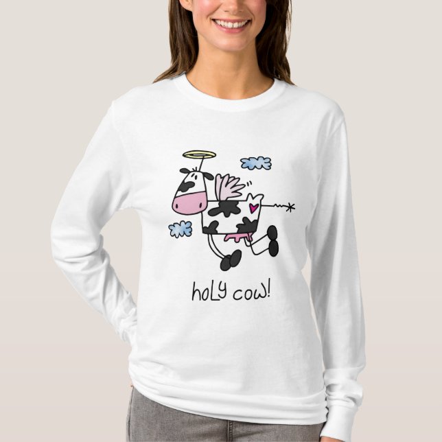 T-shirt Vache sainte ! (Devant)