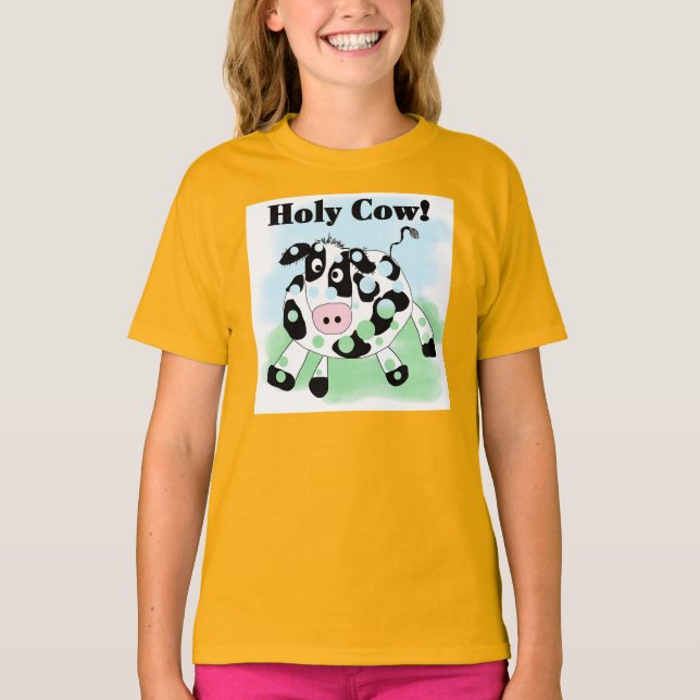 T-shirt Vache sainte (Devant)