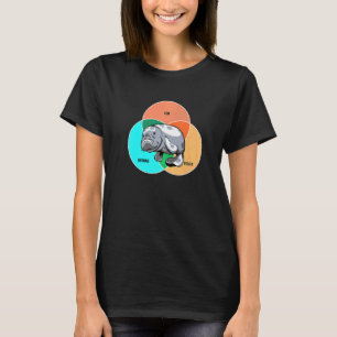 T-shirt Vache Sirène Patate Vache Marine Soigneur d'Animau