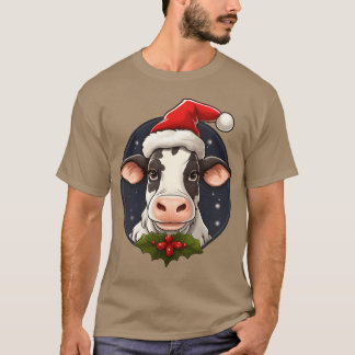 T-shirt Vaches amis Noël