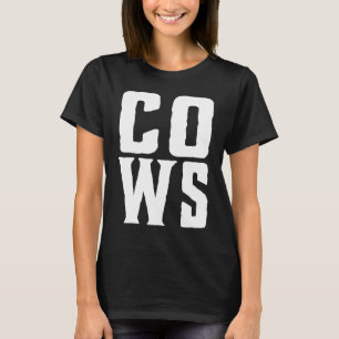 T-shirt VACHES ! Drôle de vache qui hurle Hob fermier