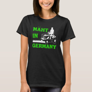 T-shirt Vaches en Allemagne Geek tondeuse à gazon de tonde