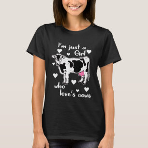 T-shirt Vaches Vache Fille Paysan Agriculteurs Élevage