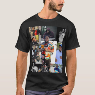 T-shirt Vague à tige