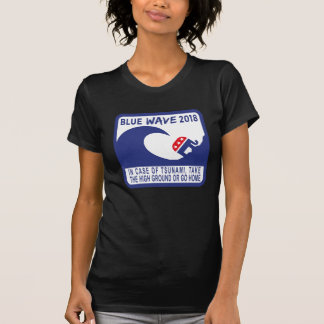 T-shirt Vague bleue 2018 - victoire Democratic !