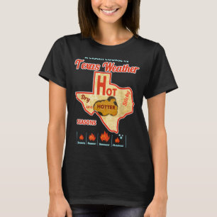 T-shirt vague de chaleur estivale au Texas 