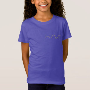 T-Shirt vague design mignon