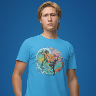 T-shirt Vague marémotrice Aquaman & Black Manta