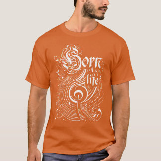 T-shirt Vague Musique Horn Life