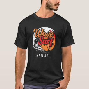 T-shirt Vague Surf Hawaii Ocean Island Vacation Beach Trav