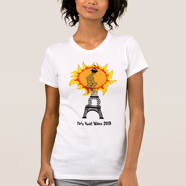 T-shirt Vague thermique de Paris 2019 (Devant)
