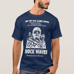 T-shirt Vagues de choc les années 70 film d'horreur Zombie