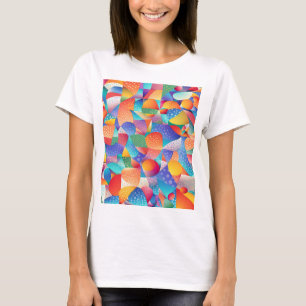 T-shirt Vagues océaniques du coucher du soleil